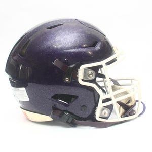 Game Used Riddell Speedflex Adult Large Football Helmet - Purple Metallic -  Etsy UK