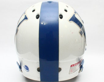 Game Used Vintage BIKE Football Helmet- Size Large - White
