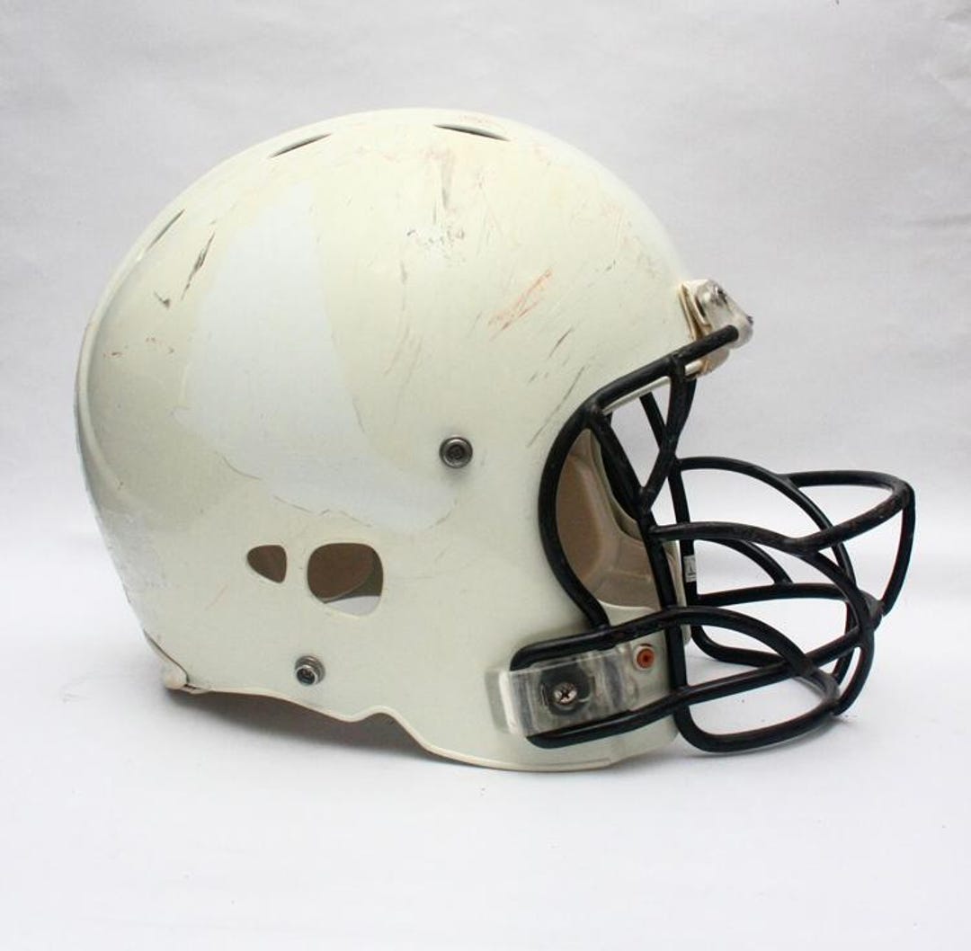 Vintage Game Used Riddell Revolution XL Football Helmet With Rare ...
