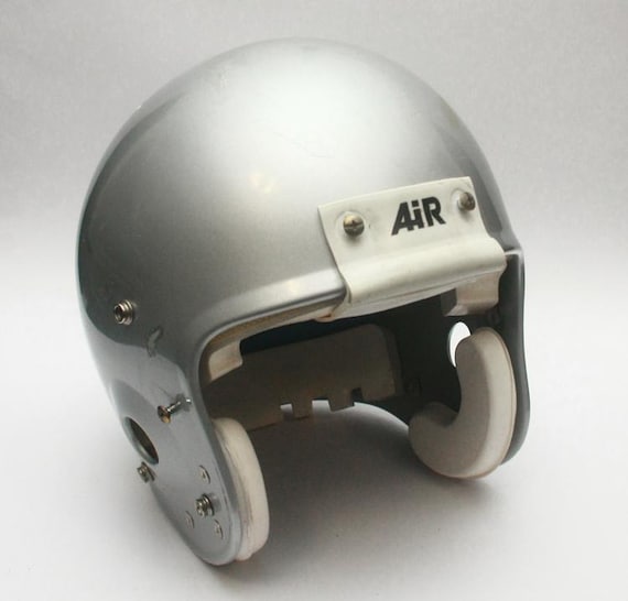 air football helmet 1995 Vintage Game Used 1990s Schutt Pro Air II Football Helmet Size Extra Large