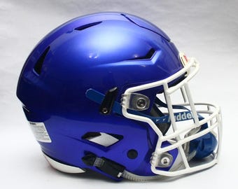 Game Used Vintage BIKE Football Helmet- Size Large - White - Etsy