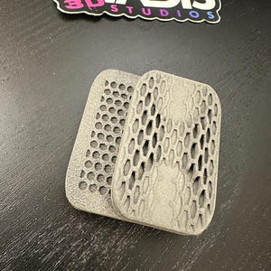 Silent Elongated Solid Stainless Steel Composite Verkk Fidget Slider 3 click (SS Composite)*Verkk* Haptic / Clicker / slider/ fidget