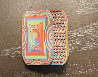 Pen drive tie-dye edição especial com controle deslizante de 3 cliques