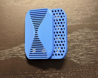 Fidget Slider - The Variant in matte blue