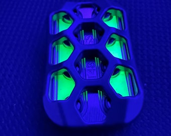 Neon Yellow GID Inserts for Magnus Toad Hex Slider