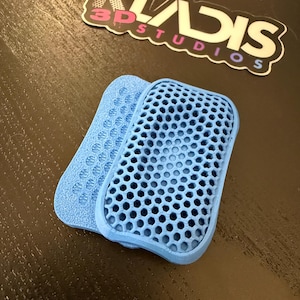 The Mellow Fidget Slider 3 click (matte blue) Haptic / Clicker / slider/ fidget