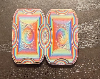 Memoria USB antiestrés Tie Dye de edición especial, 3 clics