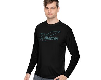 Sneaker Match Low Profile Teal/Black | Unisex Lightweight Long Sleeve Tee