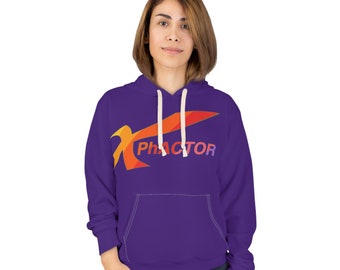 Rainbow Purple  Pullover Hoodie
