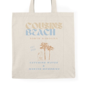 Cousins Beach Tote Bag- The Summer I Turned Pretty