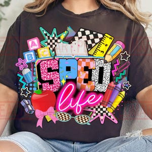 Preppy Sped Png, Éducation spécialisée png, Coquette Sped Png, Profession scolaire png, Cadeau de remerciement, Enseignant rétro à carreaux png thumbnail