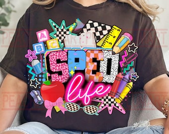 Preppy Sped Png, Éducation spécialisée png, Coquette Sped Png, Profession scolaire png, Cadeau de remerciement, Enseignant rétro à carreaux png thumbnail