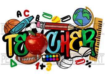 Teacher Png, Teacher graffiti Png, Teach Life Inspire Png, Teacher life Png, Teacher Design , Teacher Sublimation, Teacher shirt