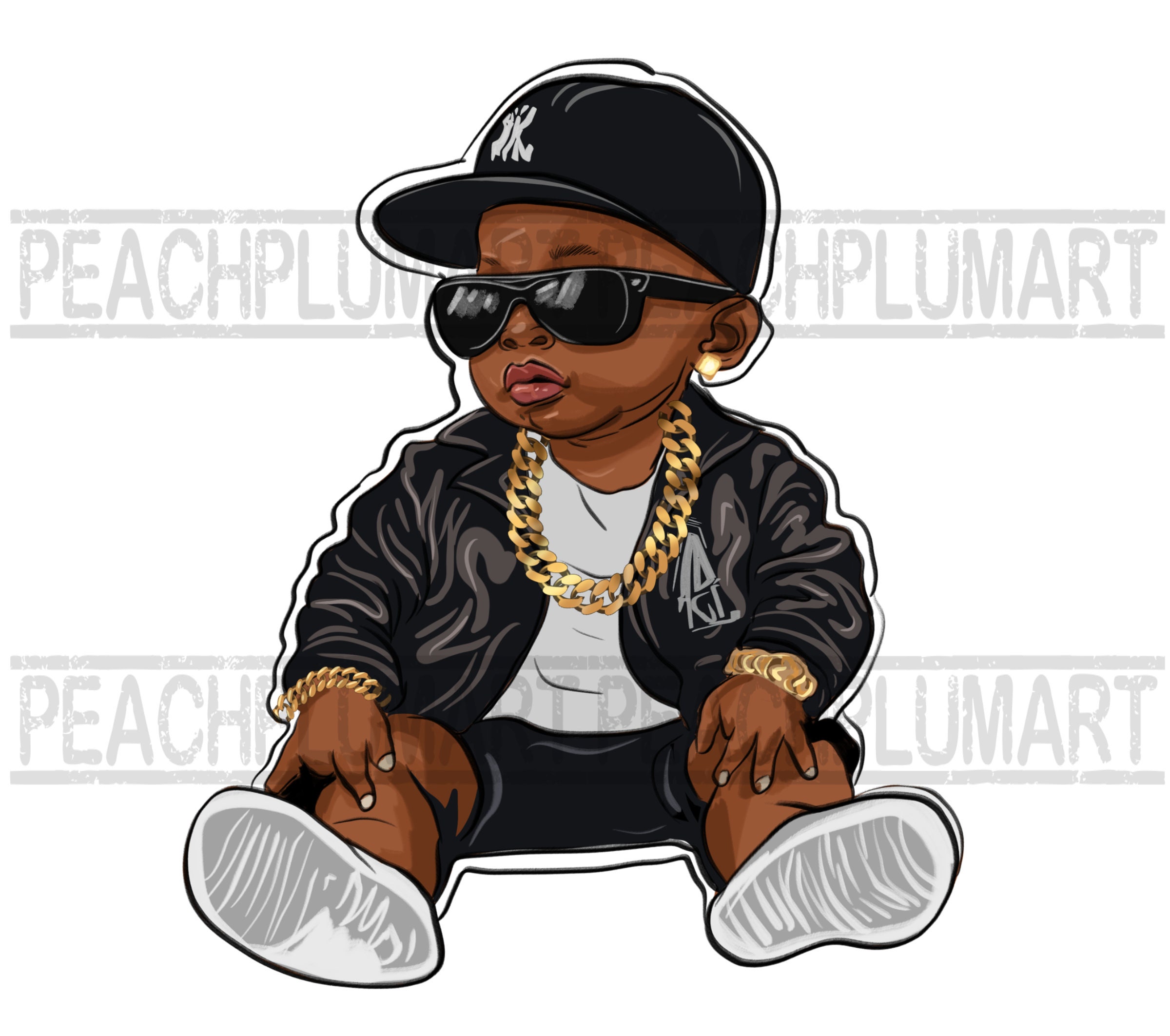 Gangster Baby Png, Rapper Baby Png, Hip Hop Baby Png