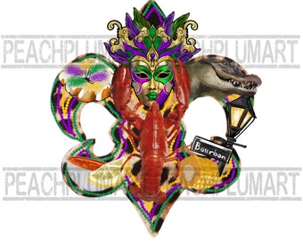 Fleur de Lis png sublimation design, Mardi Gras sublimation, Louisiana fleur de lis png, Mardi Gras Clipart, Digital download, sublimate