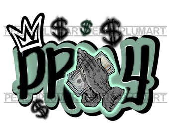 Pray Png, Pray Svg, Praying Hands Png, Praying Hands Svg, Airbrush Pray Png, Airbrush Pray Svg, Graffiti Pray Png, Graffiti Pray Svg
