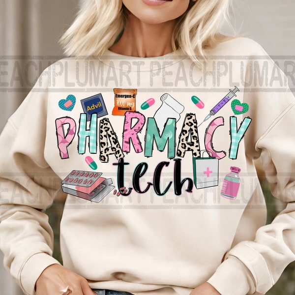 Pharmacy technician png, pharmacy tech png sublimation design download, pharmacy tech designs, pharmacy squad png, pharm babe png