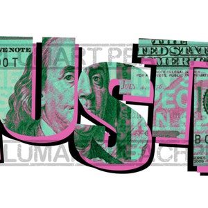 Hustle Png, Hustle Svg, Hustle Dolar Bill Png, Hustler Png, Money Png, Cash Png, Printable Digital File, Small Business Png, Dolar Bill Png