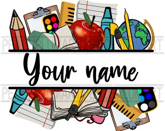 Personalized Teacher png sublimation design download, Teacher&#39;s Day png, custom name Teacher png, sublimate designs download, Teacher name