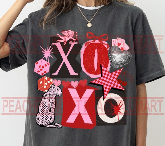 Xoxo Png, Y2K Collage Xoxo PNG, Retro Coquette Valentine’s Day PNG, Valentines day png, Cupid Png