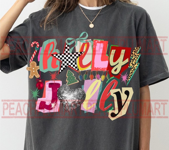 Holly jolly png, Christmas collage png, Cutout Christmas png, Retro  christmas Png, Preppy coquette christmas png, Y2K christmas png
