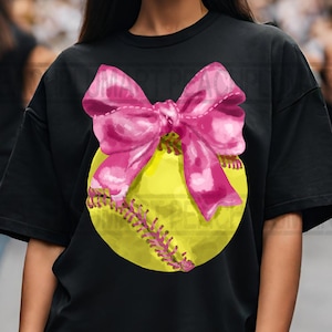 Softball Coquette Bow png, Soft Girl Era png, Baseball Png, Coquette Softball Png, Social Club png, Pink Bow design, Softball, Softball mom