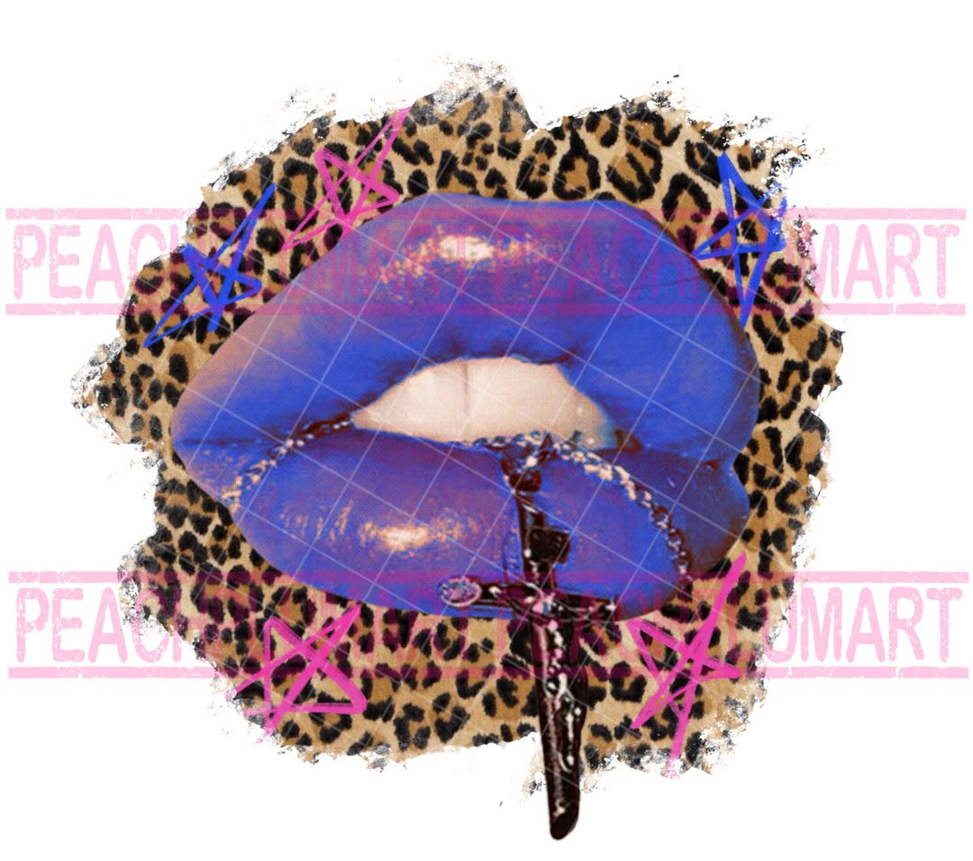 Leopard Lips Png, Lips Leopard Print Png Sublimation Design Download ...