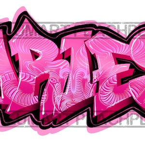 Puede incluir: Texto de estilo graffiti rosa y negro que dice "Aries".