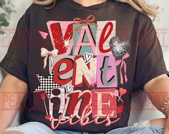 Valentine Vibes PNG, Vintage Y2K Collage Valentines Day Png, Valentine PNG, Valentine’s Day collage png, Coquette valentine girly png