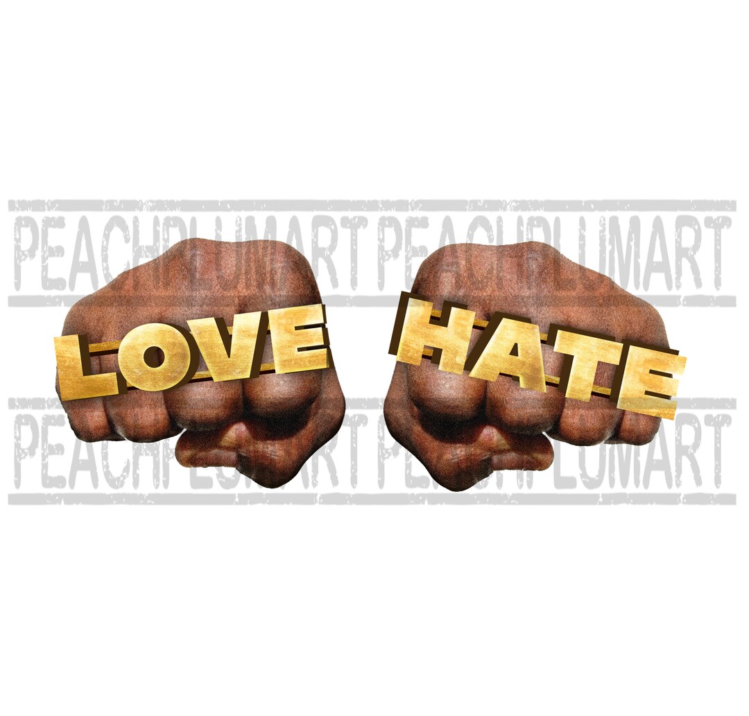 Love Hate Fist Png, Love Fist Png, Black Hands Fist Png, Hip Hop ...