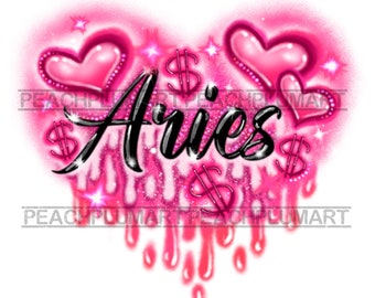 Aries Png, Aries zodiac sign png, Aries svg, Aries zodiac png, Aries horoscope png, Gifrt for aries, birthday gift png, zodiac airrush png