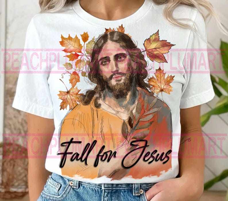 Fall for Jesus PNG, Retro Fall PNG, Religious Fall PNG, Christian Fall ...