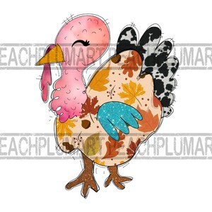 Thanksgiving Turkey | Sublimation Design | Digital Download | Women’s, Kids Shirt PNG