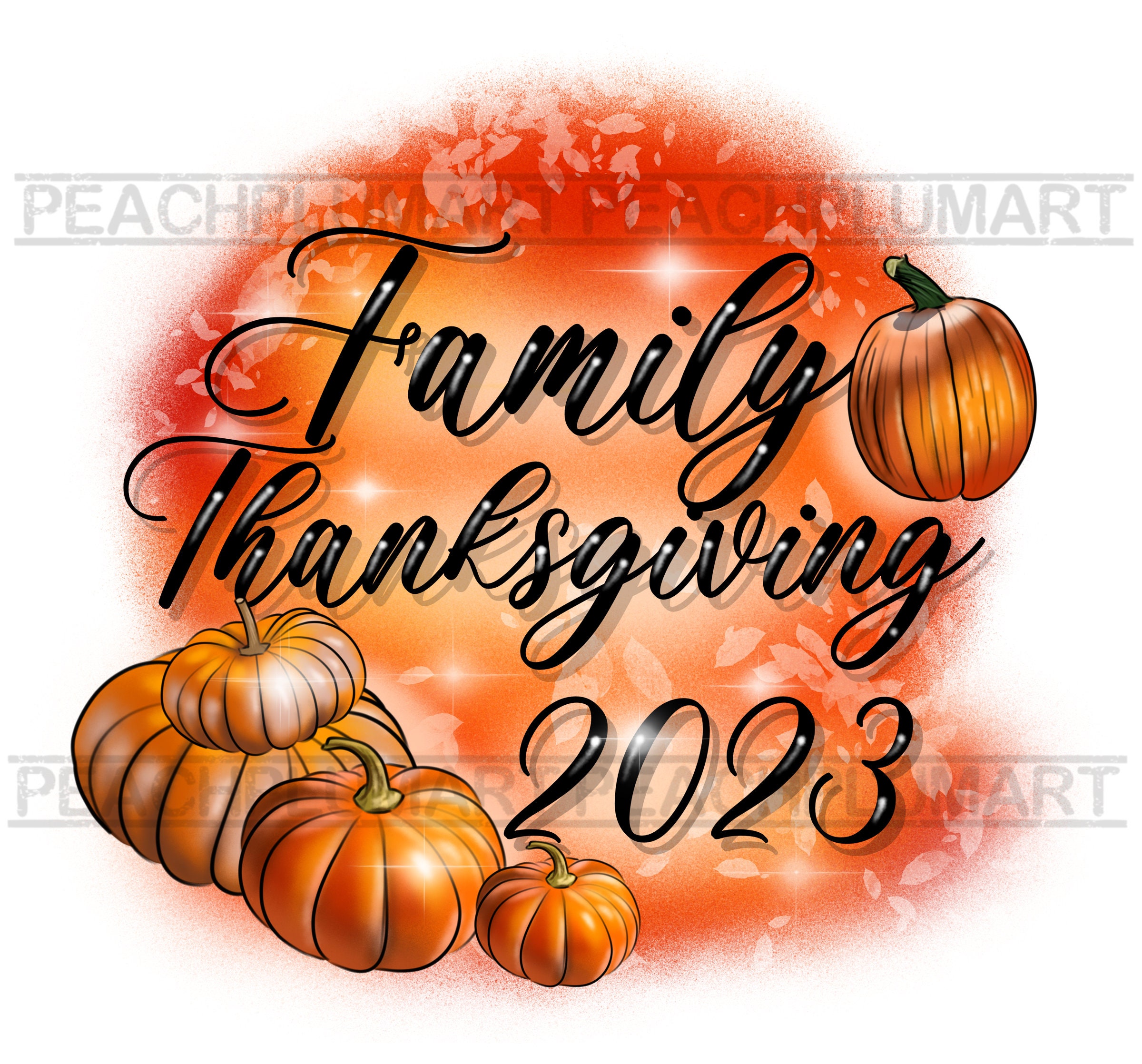 Family Thanksgiving 2023 Time Spent Toge Graphic by Manzuara