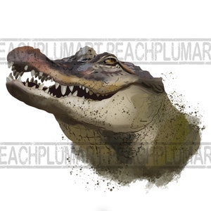 Crocodile png sublimation design, Crocodile head png, Mardi Gras Png, Bayou png, Bayou babe png, animal png, Louisiana png