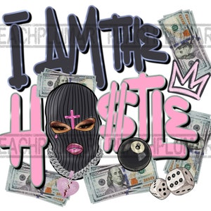 I Am The Hustle Png, Hustle Gangster Girl Png, Hustle Ski Mask Black Woman Png, I Am The Hustle Black Woman Png, Gangster Ski Mask Png