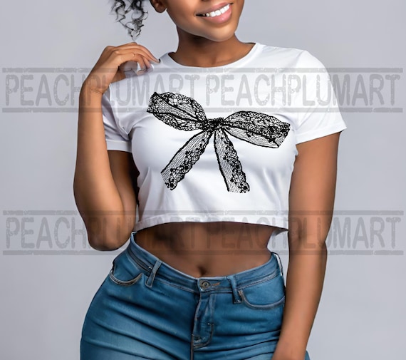 Black lace bow png, coquette lace bow png, coquette black lace bow png, Soft girl aesthetic bow png sublimate design download, lace bow png