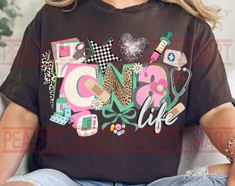 CNA life Png, Preppy CNA PNG, Certified Nursing Assistant Png, Y2K Nurse Png, Coquette Nurse Png, Cna Png, Nursing Sublimation, Nurse Png