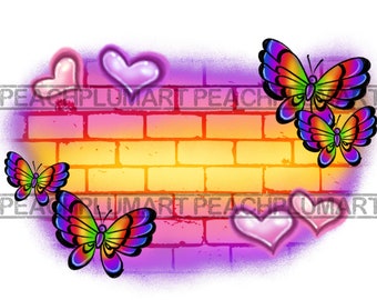 Airbrush background Png, graffiti background Png, Airbrush Background Svg, Street style png, Y2K background png