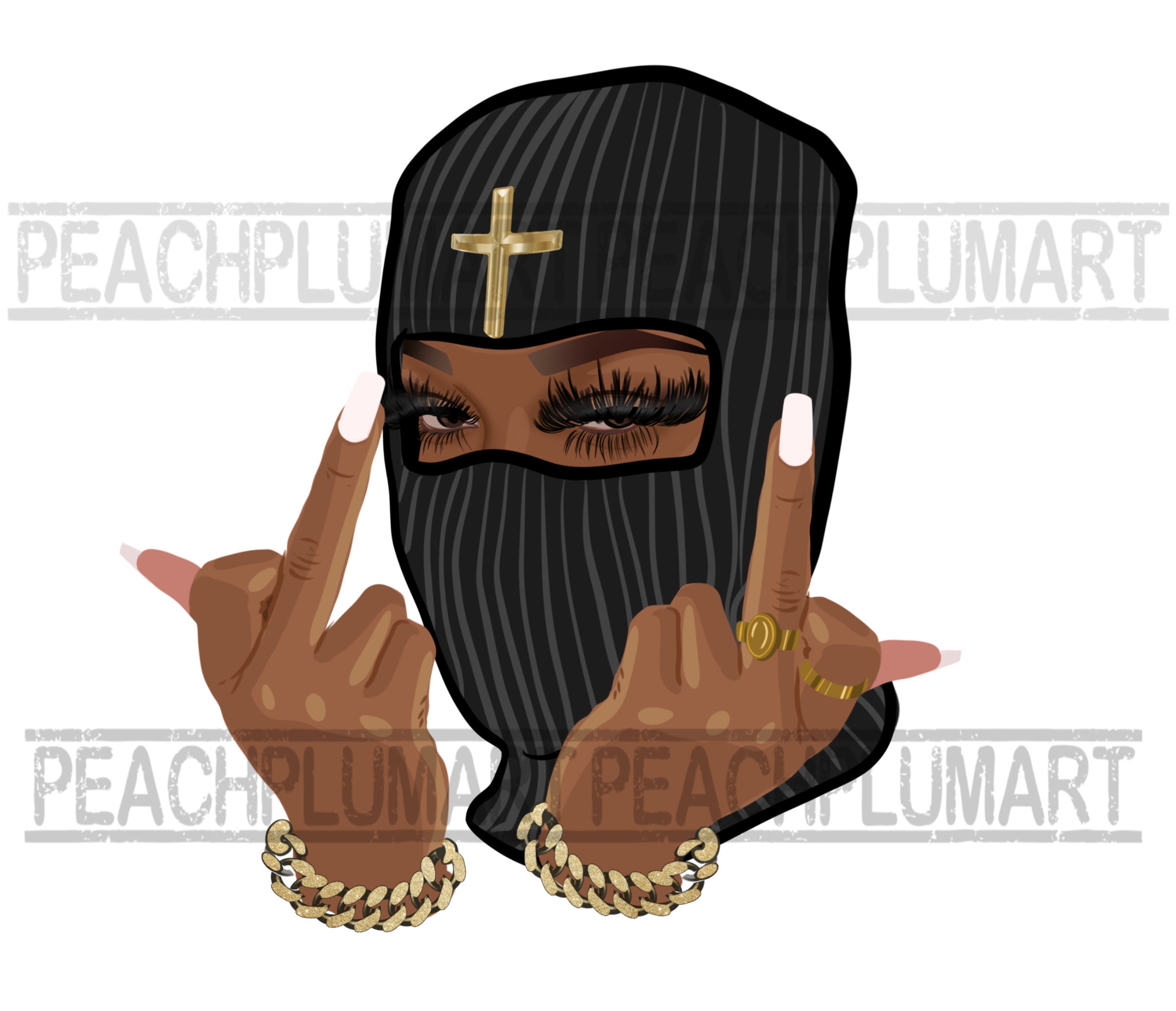 Ski Mask Girl Png, Ski Mask Nubian Girl Png, Ski Mask Black Girl Png,  Gangster Ski Mask Png, Gangster Girl Png, Gangsta Girl Png, - Etsy