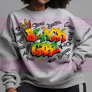 Zwart meisje magie png, Juneteenth graffiti png, zwart meisje graffiti png, Juneteenth png sublimatie ontwerp download, zwarte koningin png, stijlvol