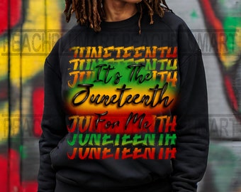 To dla mnie Juneteenth Png, Juneteenth png sublimacja projekt do pobrania, Juneteenth cyfrowe pobieranie, Juneteenth 1865 sublimacja wzory