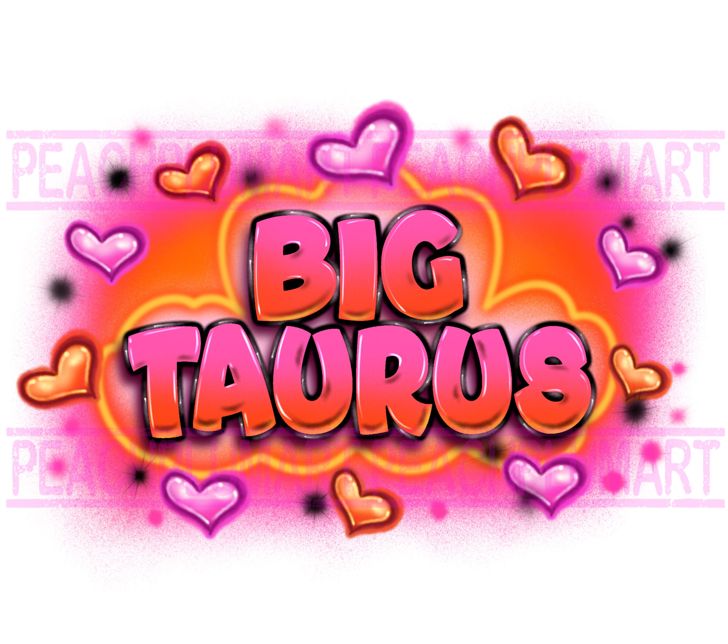 Big Taurus Png, Airbrush Taurus Png, Airbrush Zodiac Sign Png, Airbrush ...