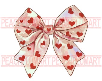Valentine's day Heart Coquette bow Png, Retro Valentine Shirt Design, Valentine's Day Png, Valentine Love Png, valentine's day bow png