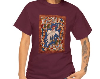 Ajhdar shah II T-Shirt - Unisex Heavy Cotton Tee - Art design shirt