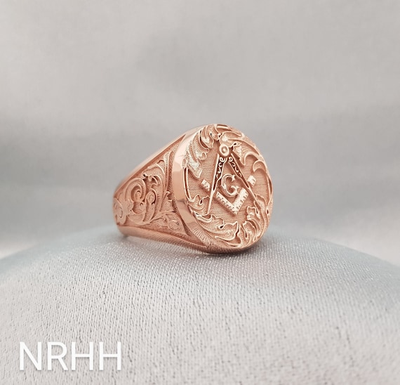 Copper masonic hotsell ring