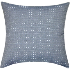 Sunbrella® Lure Denim Pillow Cover - Sunbrella Outdoor Pillow Cover, Decorative Pillow Cover, Hidden Zipper