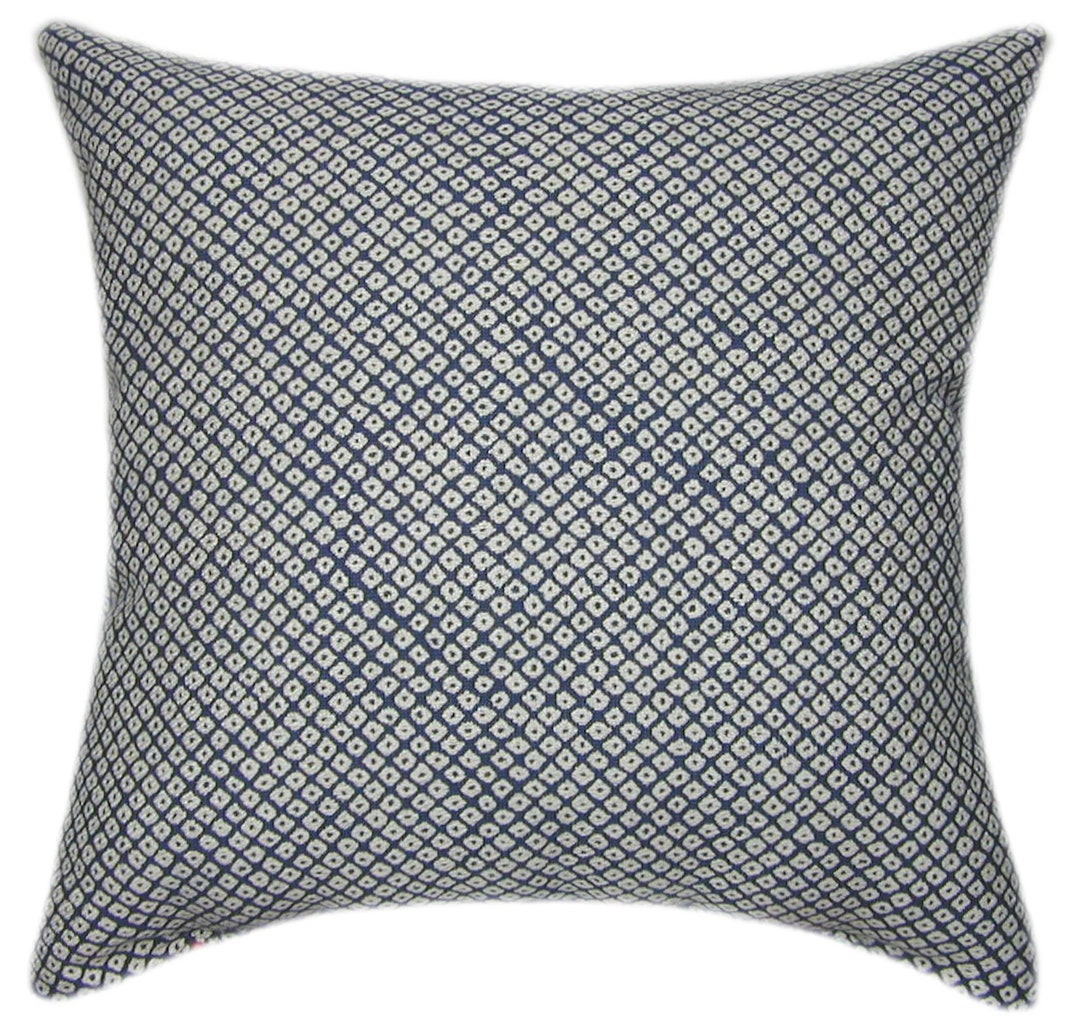Sunbrella® Shibori Indigo Pillow Cover Sunbrella Outdoor Pillow Cover