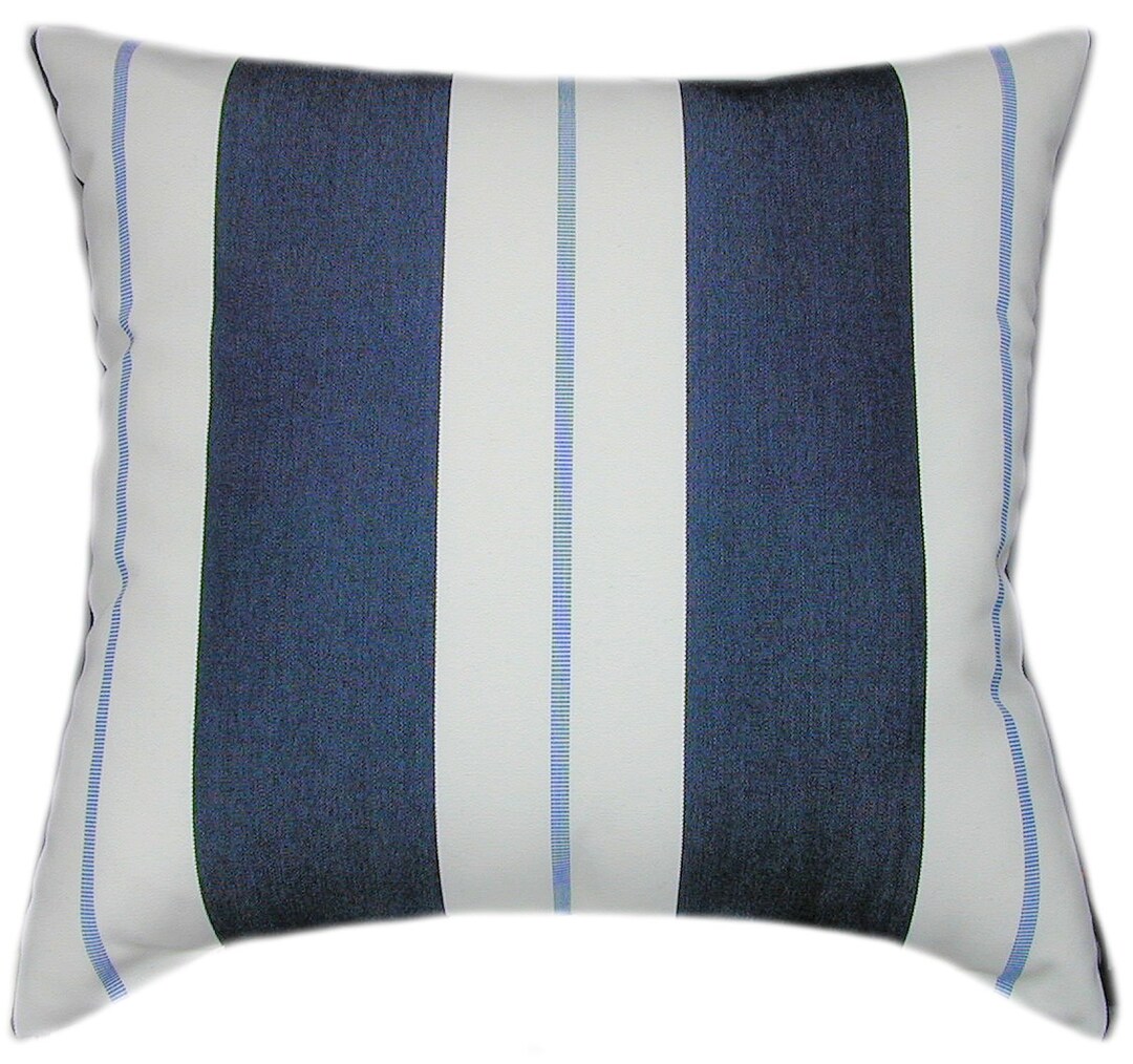 Sunbrella® Relate Harbor Pillow Cover sunbrella Pillow Covers, Decorative Pillow Cover, Hidden