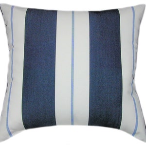Sunbrella® Relate Harbor Pillow Cover -Sunbrella Pillow Covers, Decorative Pillow Cover, Hidden Zipper